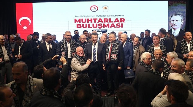 Başkan Doğan 17 İlçenin Mahalle Muhtarlarıyla Buluştu