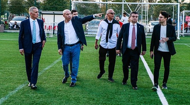 TFF Başkanı Hacıosmanoğlu Samsunspor'da 