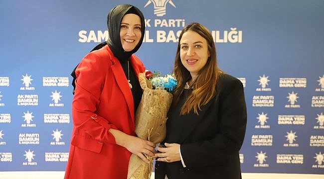 AK Parti Samsun İl Kadın Kollarında Görev Değişimi