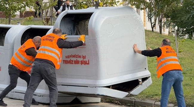 Atakum-Şişli Belediyesi'nden Çevre Dayanışması