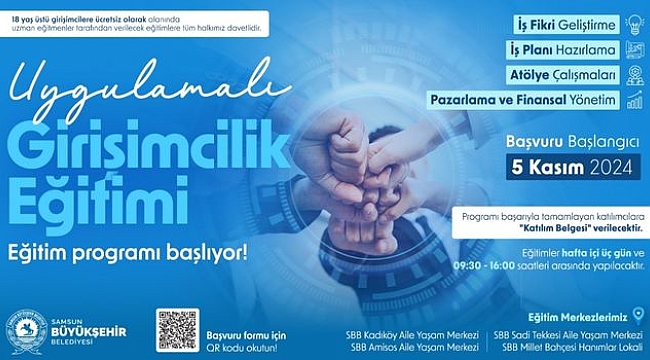 Büyükşehir'den "Girişimcilik" Eğitimi