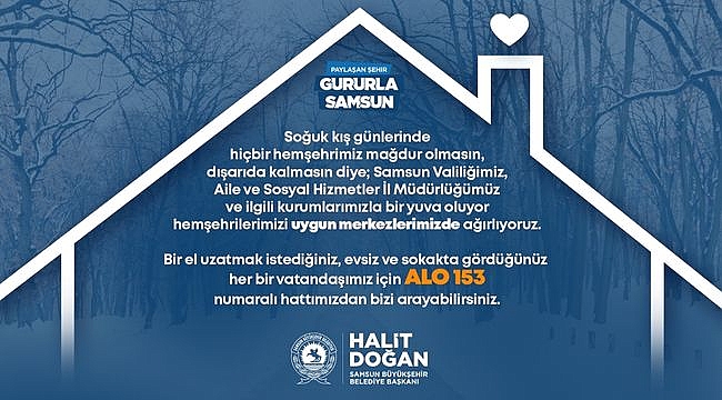 Büyükşehir Dışarıda Kalan Vatandaşlara Yuva Oluyor