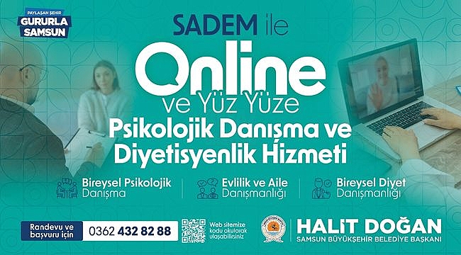 Büyükşehir'in Online Psikolog ve Diyetisyen Hizmeti Başladı