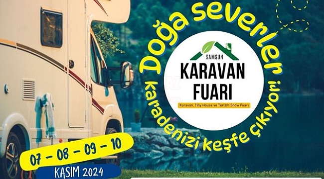 Samsun Karavan Fuarına Son 5 Gün