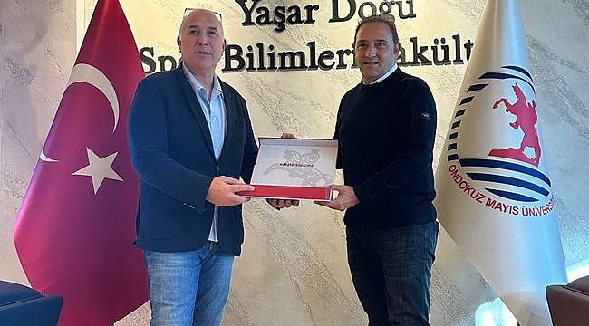 Samsunspor'dan Dekan Murat Eliöz'e Ziyaret