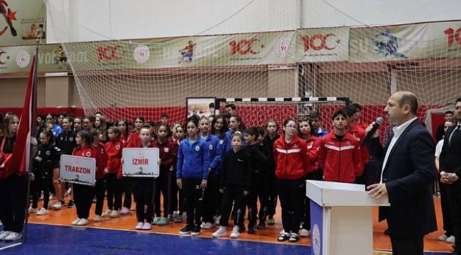 Trampolin Cimnastik Türkiye Şampiyonası Samsun'da yapıldı