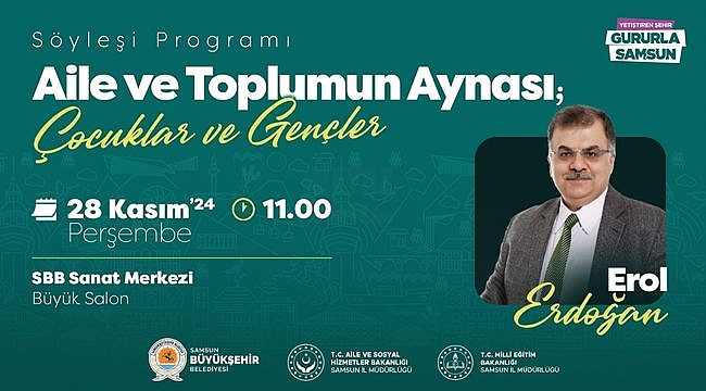 Yazar Erol Erdoğan Samsunlu Sevenleriyle Buluşuyor