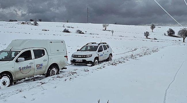 Yedaş'ın Karla Mücadelesi!...