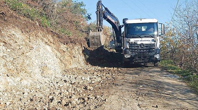 Canik'te Ulaşım Ağı Güçleniyor 