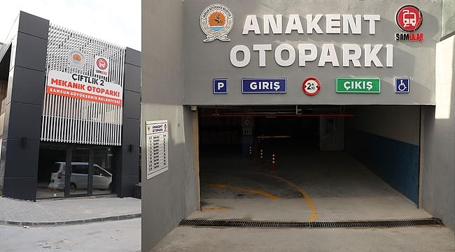 Çiftlik ve Anakent Otoparkı Açıldı