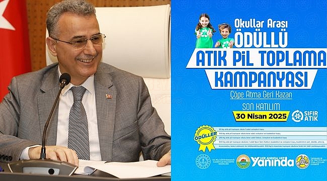 İlkadım'da 'Bir Pil Bir Adım' Kampanyası