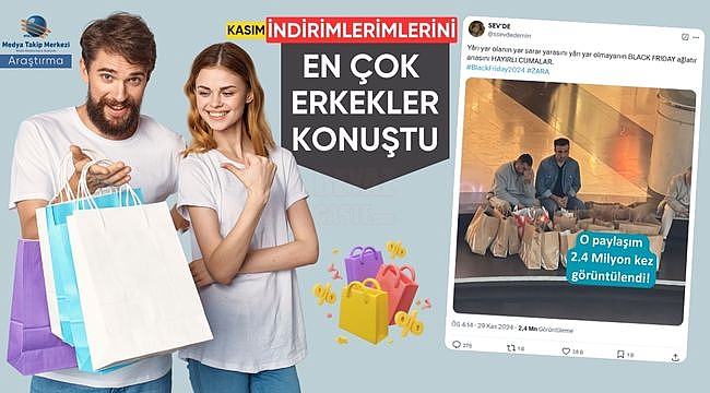 Kasım İndirimlerini En Çok Konuşanlar, Erkekler ve Evliler Oldu!