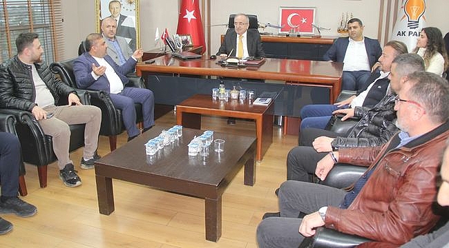 SİMDER'den AK Parti İl Başkanı Mehmet Köse'ye Ziyaret