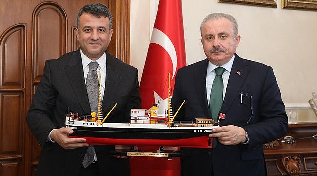 TBMM 29. Başkanı Şentop'tan Başkan Doğan'a Ziyaret