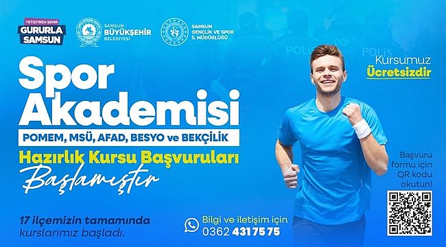 Spor Akademisi Hazırlık Kursları Başlıyor…