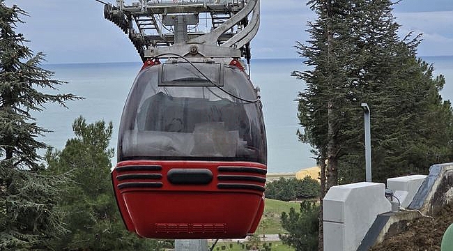 Amisos Teleferik Hattı Yeniden Hizmete Giriyor