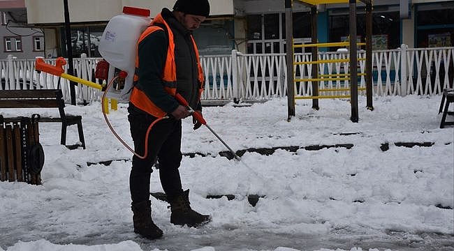 Atakum'un Karla Sınavı