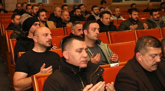 Büyükşehir'in Gönüllü Arama Kurtarma Ekibinden 6 Şubat Anma Programı