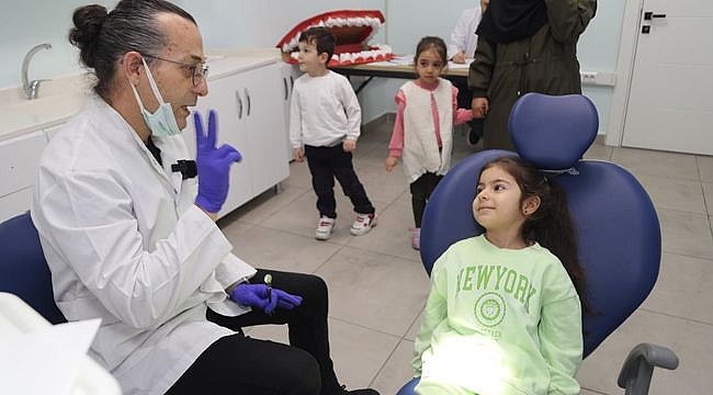 Canik'te Öğrencilerin Dişleri Sağlam Çıktı!...