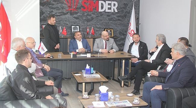 CHP'den SİMDER'e Ziyaret