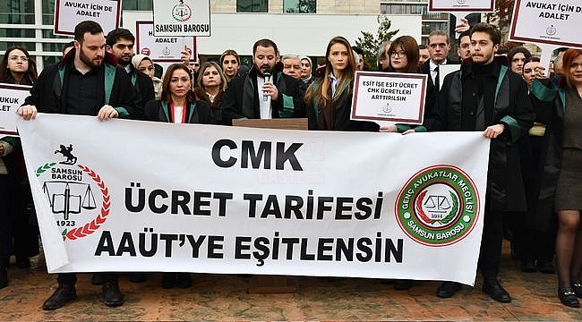 Genç Avukatlardan CMK Ücretine Tepki!...