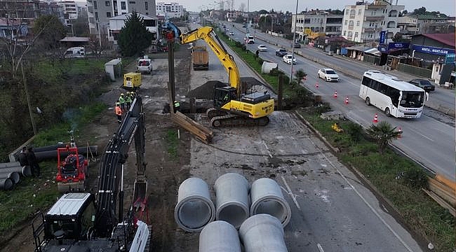 Samsun-Sinop Karayolu'nda Dev Altyapı Hamlesi