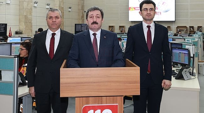 Samsun Valisi Tavlı'dan 112 Günü Mesajı