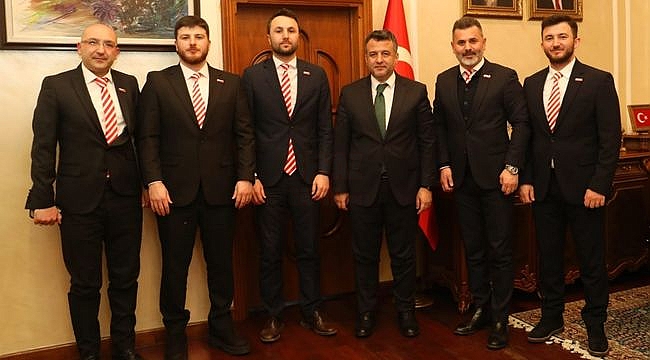 Sevdamız Samsun'dan Başkan Doğan'a Ziyaret