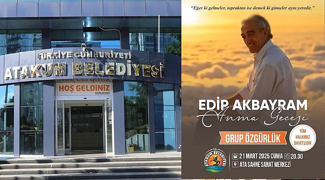 Atakum'da Usta Sanatçı Edip Akbayram Anısına Özel Program 