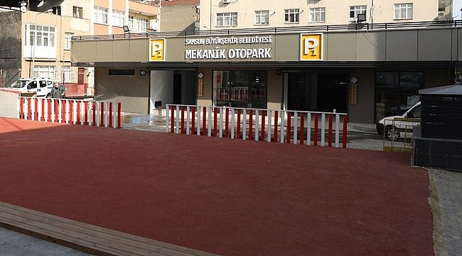 Büyükşehir'in Gazi Mekanik Otoparkı Tamamlandı