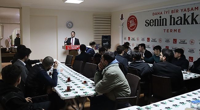 Genç Saadet'ten Geleneksel Terme İftarı