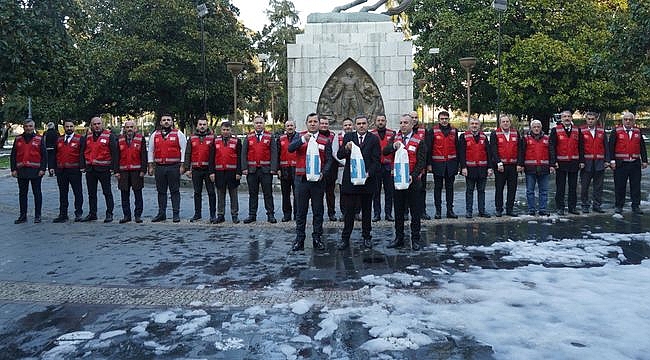 MHP Samsun'dan "Askıda 9 Gülek Buğday" Kampanyasına Destek