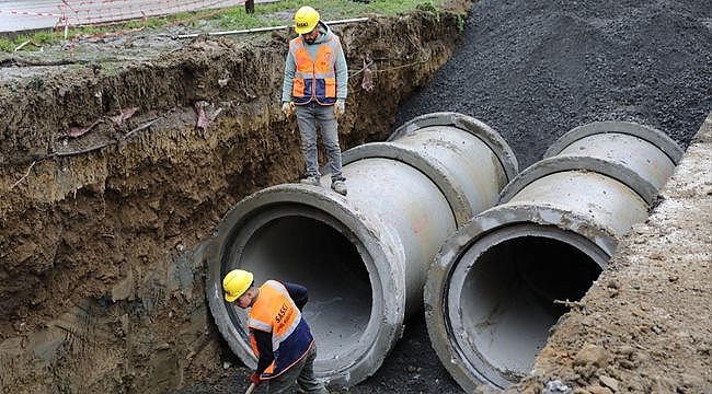 Samsun'da Yağmur Suyu Hattı Projeleriyle Altyapıya Dev Yatırım!