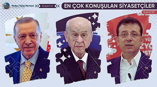 Türkiye'de En Çok Konuşulan Siyasetçiler | Şubat'25